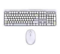 Pack Clavier avec Souris Mobility Lab Pure Color Combo Gris G