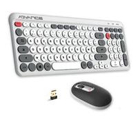 Pack Clavier avec Souris Sans Fil ADVANCE Ergostyle Wireless G
