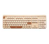 Pack Clavier avec Souris sans Fil - WE, Beige/Crème G