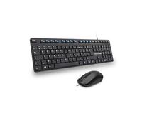 Pack Clavier avec Souris WorkMate Plus Noir