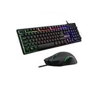 Pack Clavier et Souris Gamer Combo KRYPTON THE GLAB Filaire Rétro Eclairage RGB