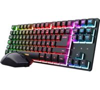 Pack clavier et souris gamer TRUST Combo TKL THADO RGB