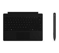 Pack clavier Signature Alcantara et stylet Microsoft pour Surface Pro 8 et Surface Pro X Noir Noir G