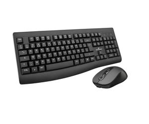 Pack Clavier Souris - BLUESTORK - PACK OFFICE RECHARGEABLE - Sans Fil - Noir