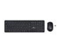 Bluestork - Pack clavier souris sans fil Noir SLIM