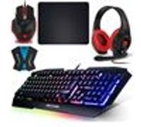 pack clavier souris casque switch pro-k5 rgb et convertisseur