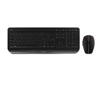 Pack clavier-souris CHERRY GENTIX DESKTOP noir Le kit clavier-souris sans-fil performant à la portée de tous les budgets.