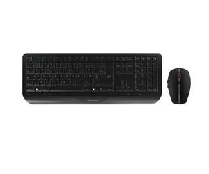 Pack clavier-souris CHERRY GENTIX DESKTOP noir Le kit clavier-souris sans-fil performant à la portée de tous les budgets.