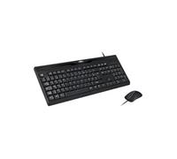 Pack clavier + souris - ADVANCE - CLS-197U - USB - Filaire - Azerty - 1000 DPI