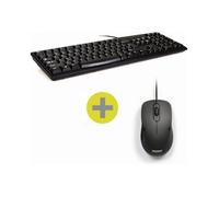 Pack Clavier Souris Filaire - 2 en 1 - Couleur Noir - Interface Filaire