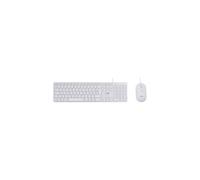 Pack clavier souris filaire - - KB Mac - Compatible Mac - Blanc