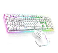 Pack Clavier Souris Spirit of Gamer Ultimate 600 Wireless Blanc