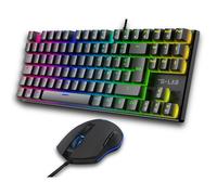 Pack clavier souris gaming - THE G-LAB - COMBO MERCURY EX - Clavier Mécanique TKL Switch Rouge - Souris 7200 DPI