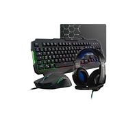 Pack clavier + souris+ tapis + casque Gaming Argon Evolution