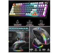 Pack Clavier + Souris - XPERT - K350 - Mécanique - RGB - 8000 DPI