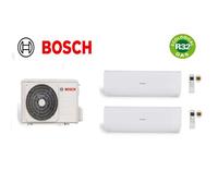 Pack climatisation unité extérieure bi split BOSCH 5200W + 1 unités intérieure 2 KW + 1 unité intérieure 3,5KW R32