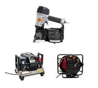 Pack Cloueur à rouleau pneumatique TJEP PC 90 HP 2G + Compresseur haute pression 9/20 HP + Enrouleur TJEP