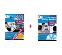 Pack Code De La Route + Spécial Examen - Pack En 2 Volumes : Réussissez Votre Code De La Route - Code De La Route Spécial Examen (1 Dvd) - Edition 2020