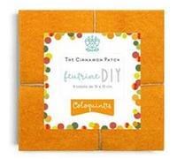 PACK COLOQUINTES - 9 COLORIS DE FEUTRINE 15x15cm EN CAMAIEUX(...) - Jaune;Orange;Rouge;Vert Jaune;Orange;Rouge;Vert