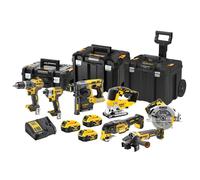 Pack combiné 18V/3x5.0Ah 7 pièces Toughsystem (DeWALT DCK755P3T-QW)