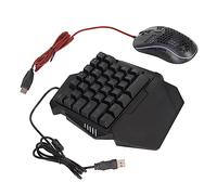 Pack combiné Clavier et Souris de Jeu, Convertisseur de Souris de Clavier de Jeu 4 en 1 pour PS pour pour Commutateur, Support de Téléphone, Clavier G7, Souris GM86