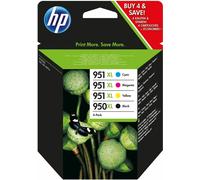 Pack combiné original HP C2P43AE cartouches jet d'encre blister 950XL/951XL n...