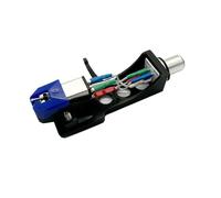 Pack Combo AT-VM95E 5N avec Câble Argenté Et Finition Noire Ou Argentée, Cartouche Et Stylet for Platine Vinyle for So-NY PS-5520 for Tec(Zwart)