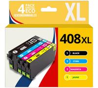 Pack compatible avec Epson 408L, 4 cartouches