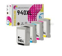 Pack compatible avec HP 940XL, 4 cartouches