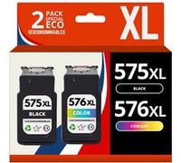 Pack compatible CANON PG-575XL/CL-576XL, 2 cartouches Pack G