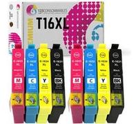 Pack compatible EPSON 16XL, 8 cartouches - 123CONSOMMABLES Pack G