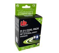 Generique Pack UPrint compatible HP 21XL/22XL