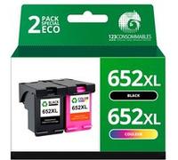 Pack compatible HP 652XL noir et couleur Noir G