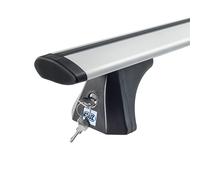 Pack complet 2 Barres de toit + fixations pour Chevrolet Spark 5 portes - Airo - Aluminium