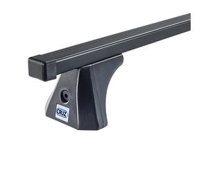 Pack complet 2 Barres de toit + fixations pour Renault Scenic II Conquest 5 portes - Oplus - Acier