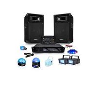 Pack complet 7 jeux de lumière + pack sonorisation