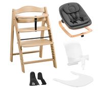Pack complet Arketa Chaise haute + Transat + Siège bébé + Tablette