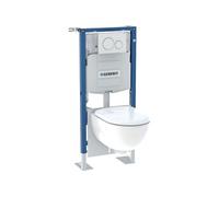Geberit Pack complet bâti-support Duofix plaque Sigma20 & cuvette Renova semi-caréné 118.311.KJ.2