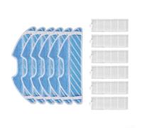 Pack complet de remplacement pour aspirateurs robotiques Cecotec pour Conga 1290 1390 1490 1590 avec 6 filtres HEPA et 6 lingettes pour un entretien régulier