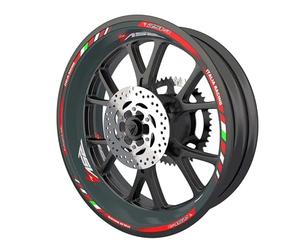Pack complet de stickers Liserets de jantes pour moto Aprilia RSV4 qualité Premium