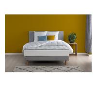 Pack Complet Matelas 160 x 200 cm + Sommier + Couette + 2 Oreillers - 24 cm - DEKO DREAM Malin
