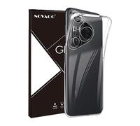 Pack Complet pour Huawei Pura 70 Pro 4G - Coque Souple Transparente Résistante + 3 Films Protection écran vitre Verre trempé 3D incurvé