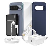 Pack Complet pour Pixel 10 Pro Coque, Verre, Chargeurs, Batterie externe,