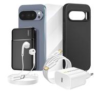 Pack Complet pour Pixel 10 Pro Coque, Verre, Chargeurs, Batterie externe,