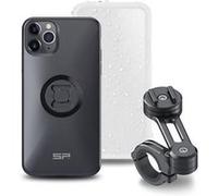 Pack complet SP-CONNECT Moto Bundle fixé sur guidon iPhone 11 Pro Max n/a G