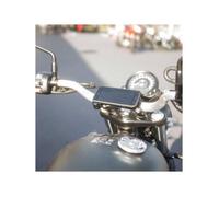 Pack complet SP-CONNECT Moto Bundle fixé sur guidon iPhone 12 Pro Max