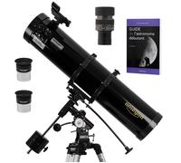 Pack complet télescope - OMEGON - 130/920 - Ø130 mm - Monture EQ2 - Zoom & 2 oculaires
