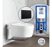 Pack complet WC japonais Geberit AquaClean Mera Comfort et bâti-support neeos,, 146210211+16791BM#SET, Comfort