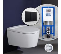Pack complet WC japonais Geberit AquaClean Sela et bâti-support neeos,, 146220111+16791BM#SET,