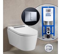 Pack complet WC japonais Geberit AquaClean Sela et bâti-support neeos,, 146220211+16791CR#SET,
